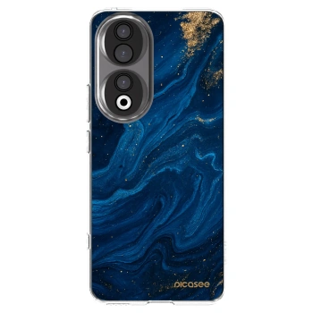 Picasee silikónový prehľadný obal pre Honor 90 5G - Blue