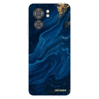 Picasee silikónový prehľadný obal pre Motorola Edge 40 - Blue