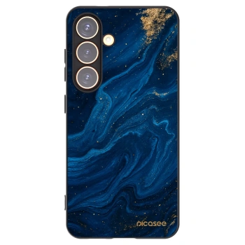 Picasee silikónový čierny obal pre Samsung Galaxy S24 S921B 5G - Blue