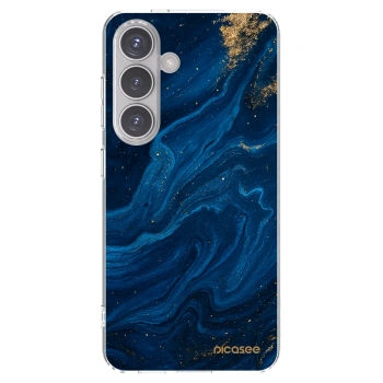 Picasee silikónový prehľadný obal pre Samsung Galaxy S24 S921B 5G - Blue