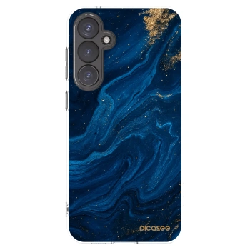 Picasee silikónový prehľadný obal pre Samsung Galaxy S23 FE S711B - Blue