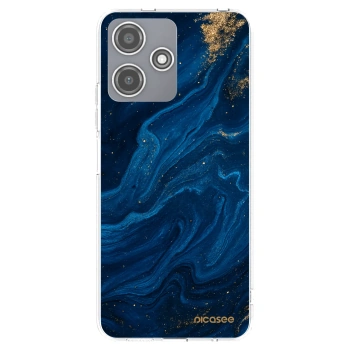 Picasee silikónový prehľadný obal pre Xiaomi Redmi 12 5G - Blue