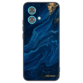 Picasee silikónový čierny obal pre Motorola Edge 40 Neo - Blue
