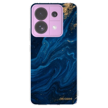 Picasee silikónový prehľadný obal pre Xiaomi Redmi Note 13 Pro 5G - Blue