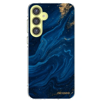 Picasee silikónový prehľadný obal pre Samsung Galaxy A35 5G A356B - Blue