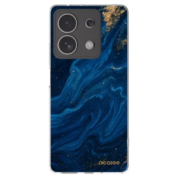Picasee silikónový prehľadný obal pre Xiaomi Redmi Note 13 4G - Blue