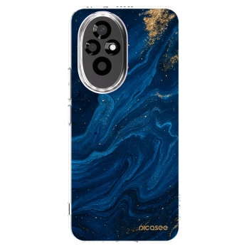 Picasee silikónový prehľadný obal pre Honor 200 5G - Blue