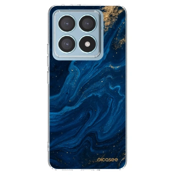 Picasee silikónový prehľadný obal pre Xiaomi 14T Pro - Blue