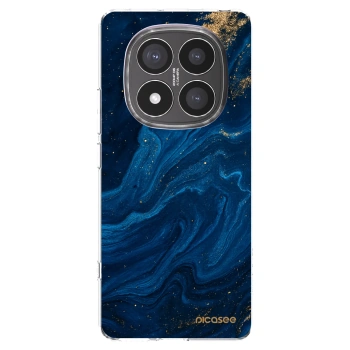 Picasee silikónový prehľadný obal pre Xiaomi Redmi Note 14 Pro+ 5G - Blue