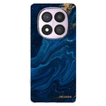 Picasee silikónový prehľadný obal pre Xiaomi Redmi Note 14 Pro 5G - Blue