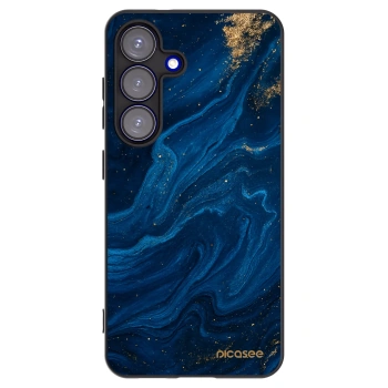 Picasee silikónový čierny obal pre Samsung Galaxy S25 5G - Blue