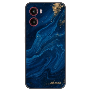 Picasee silikónový čierny obal pre Motorola Moto G05 - Blue