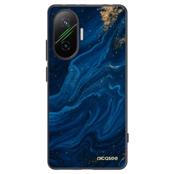 Picasee silikónový čierny obal pre Xiaomi Poco F7 Pro 5G - Blue