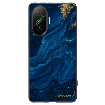 Picasee silikónový čierny obal pre Xiaomi Poco F7 5G - Blue