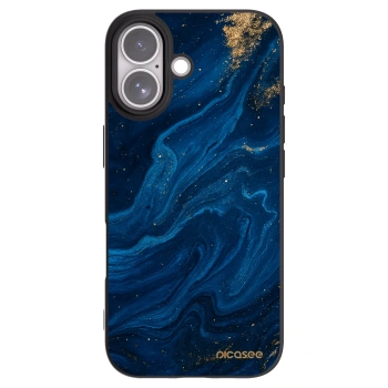 Picasee silikónový čierny obal pre Apple iPhone 17 - Blue