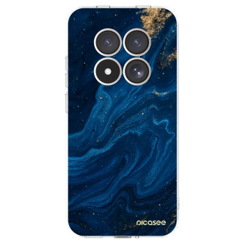 Picasee silikónový prehľadný obal pre Xiaomi Redmi Note 15 Pro 4G - Blue