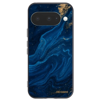 Picasee silikónový čierny obal pre Google Pixel 10 - Blue
