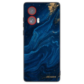 Picasee silikónový čierny obal pre Motorola Edge 50 Fusion - Blue