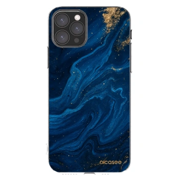 Picasee silikónový prehľadný obal pre Apple iPhone 11 Pro - Blue