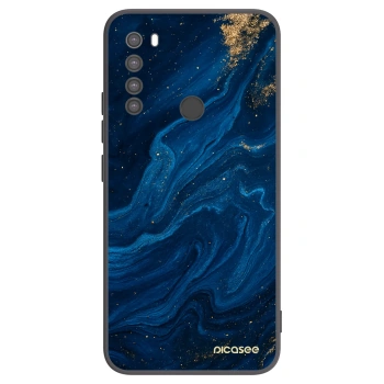Picasee silikónový čierny obal pre Xiaomi Redmi Note 8 - Blue