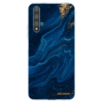 Picasee silikónový prehľadný obal pre Huawei Nova 5T - Blue