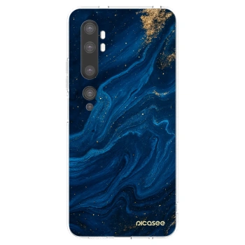 Picasee silikónový prehľadný obal pre Xiaomi Mi Note 10 (Pro) - Blue