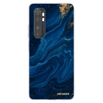 Picasee silikónový prehľadný obal pre Xiaomi Mi Note 10 Lite - Blue