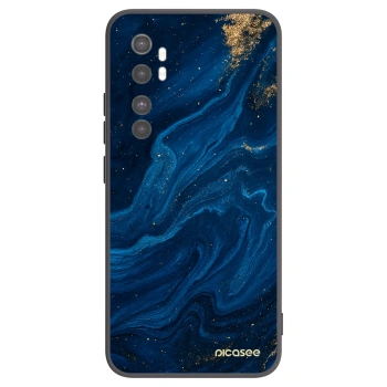 Picasee silikónový čierny obal pre Xiaomi Mi Note 10 Lite - Blue