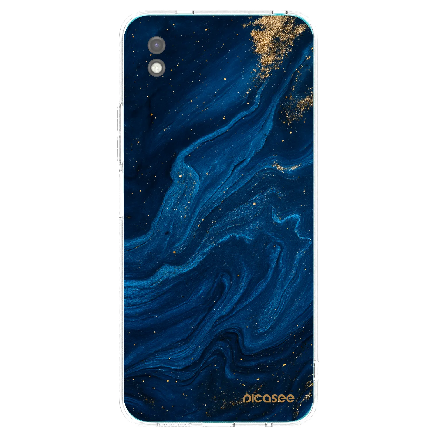Picasee silikónový čierny obal pre Xiaomi Redmi 9A - Blue