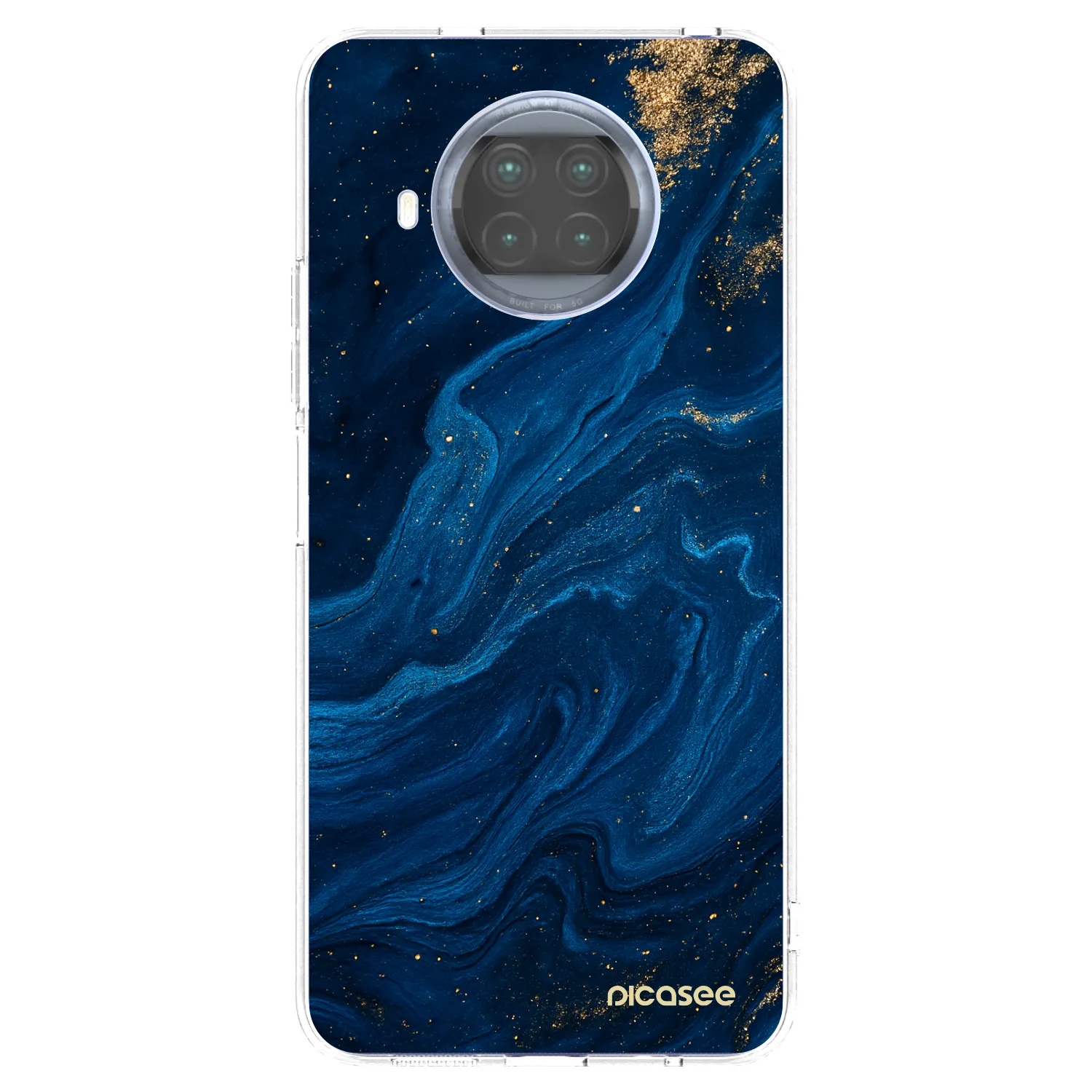 Picasee silikónový prehľadný obal pre Xiaomi Mi 10T Lite - Blue
