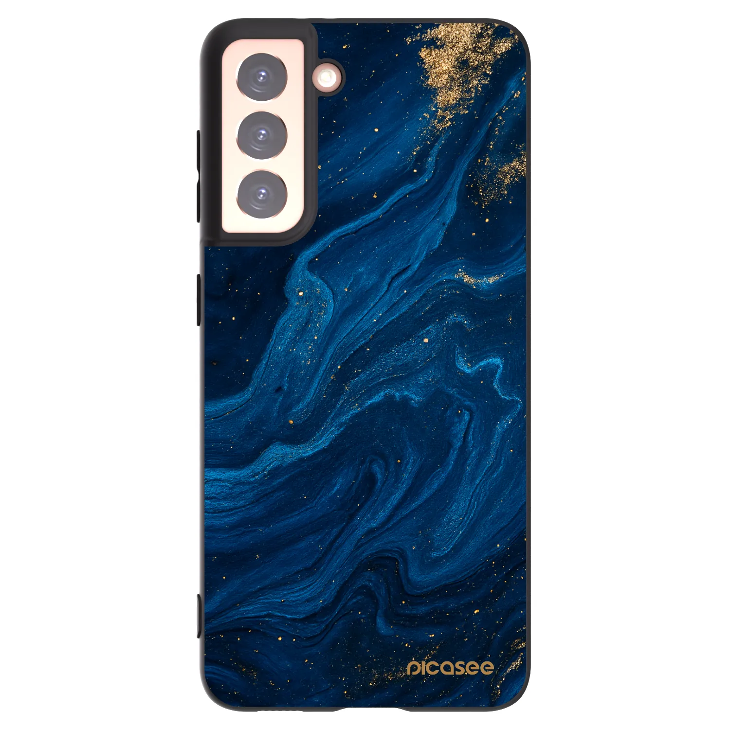 Silikónový čierny obal pre Samsung Galaxy S21 5G G991B - Blue
