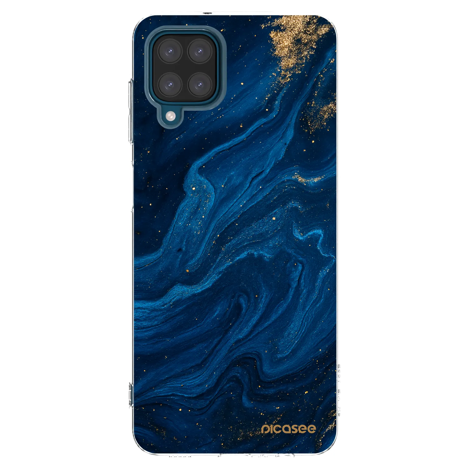 Silikónový prehľadný obal pre Samsung Galaxy A12 A125F - Blue