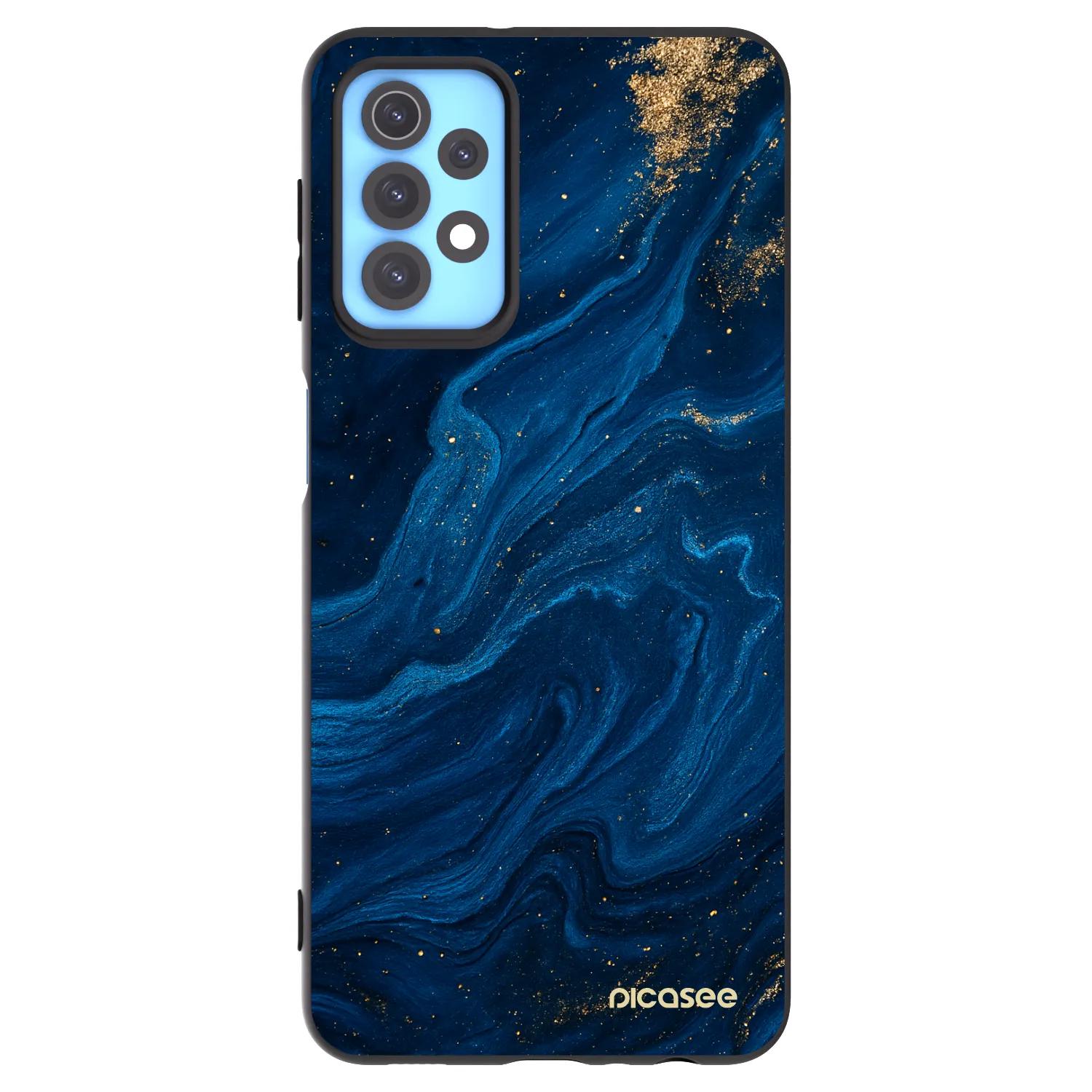 Picasee silikónový čierny obal pre Samsung Galaxy A32 4G SM-A325F - Blue