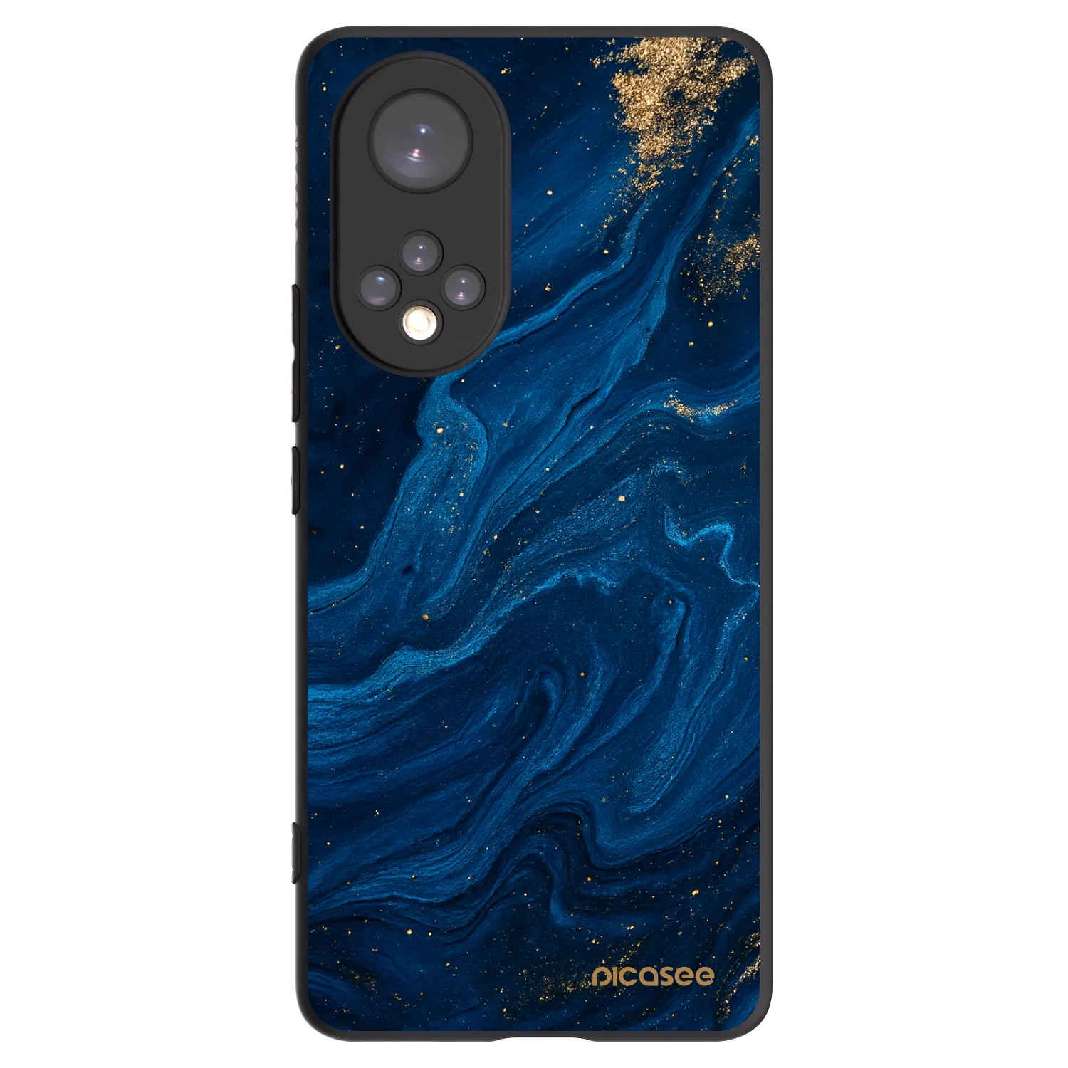 Picasee silikónový čierny obal pre Honor 50 5G - Blue