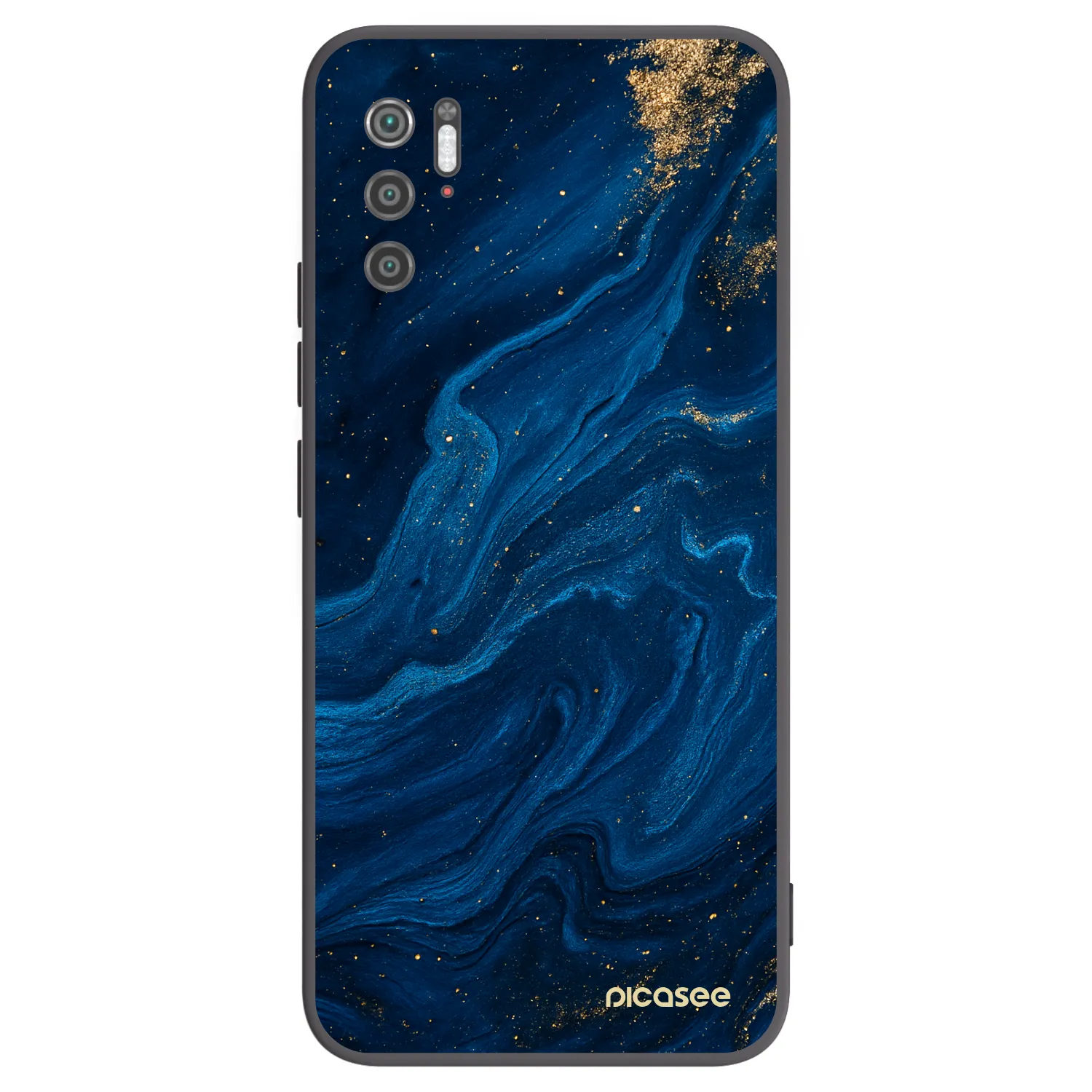 Picasee silikónový čierny obal pre Xiaomi Poco M3 Pro 5G - Blue