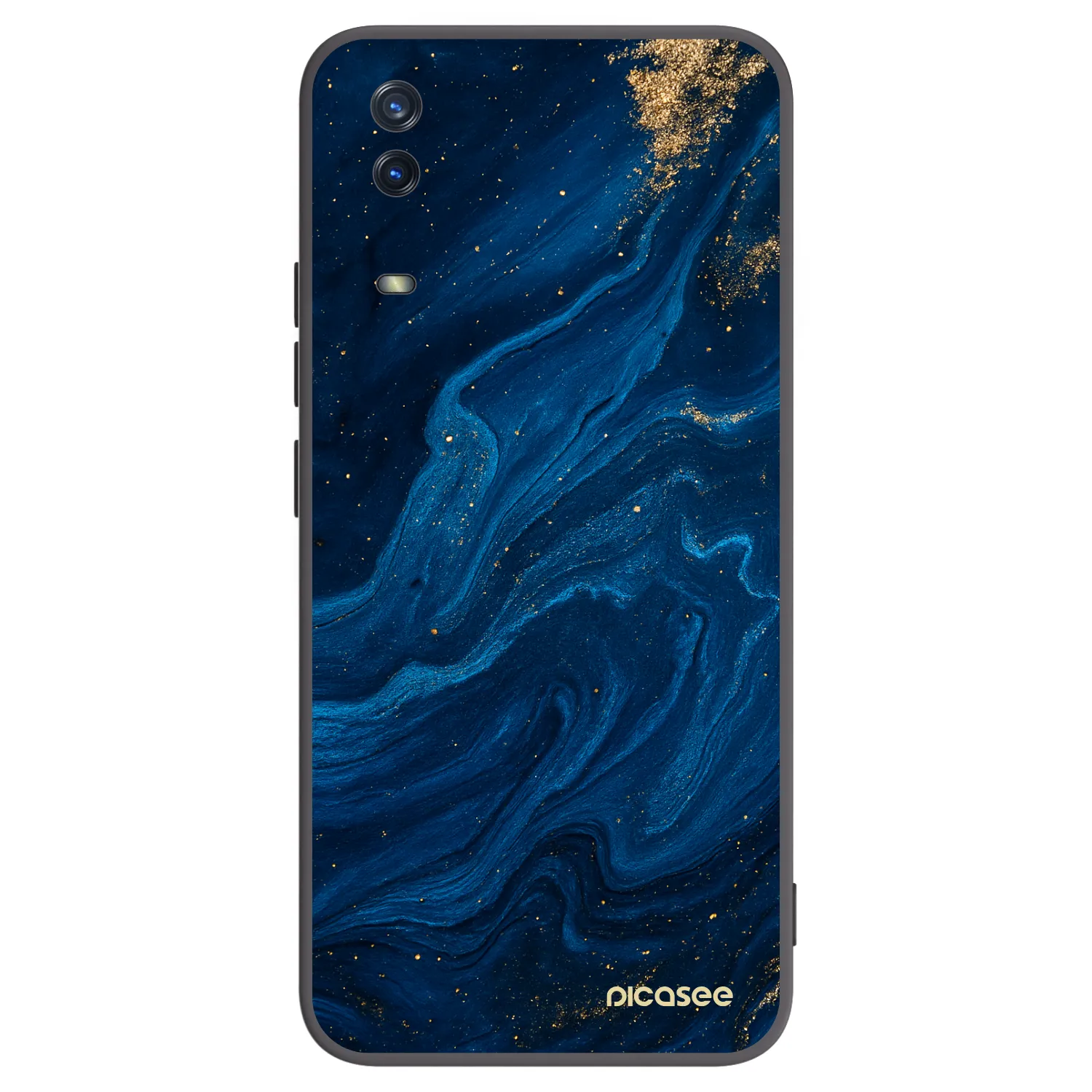 Picasee silikónový čierny obal pre Vivo Y11s - Blue