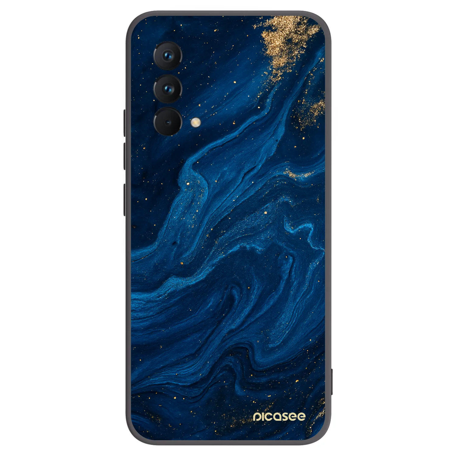 Picasee silikónový čierny obal pre Realme GT Master Edition 5G - Blue