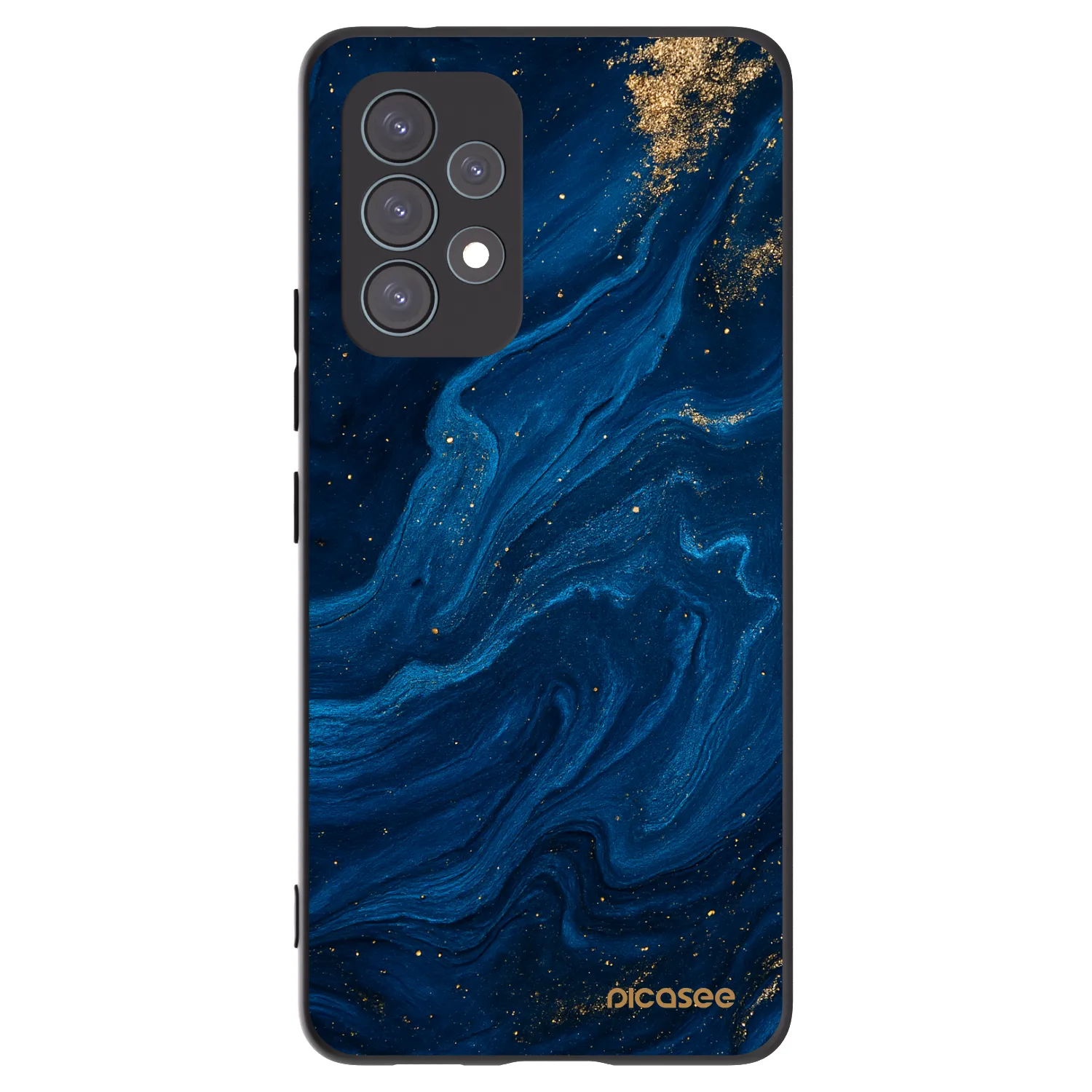 Picasee silikónový čierny obal pre Samsung Galaxy A53 5G A536 - Blue