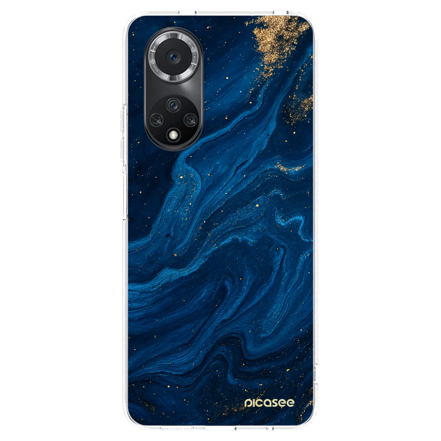 Silikónový prehľadný obal pre Huawei Nova 9 SE - Blue