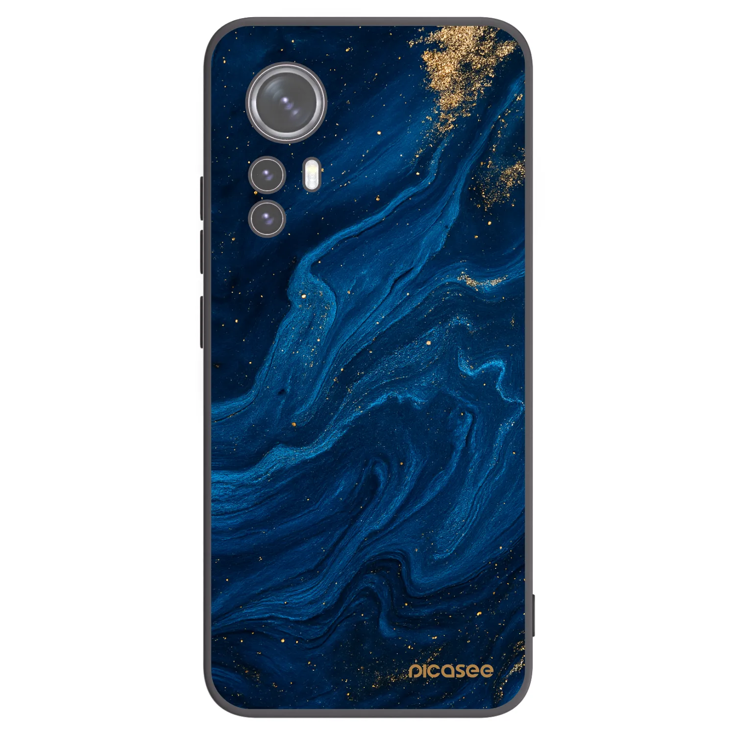 Picasee silikónový čierny obal pre Xiaomi 12 - Blue
