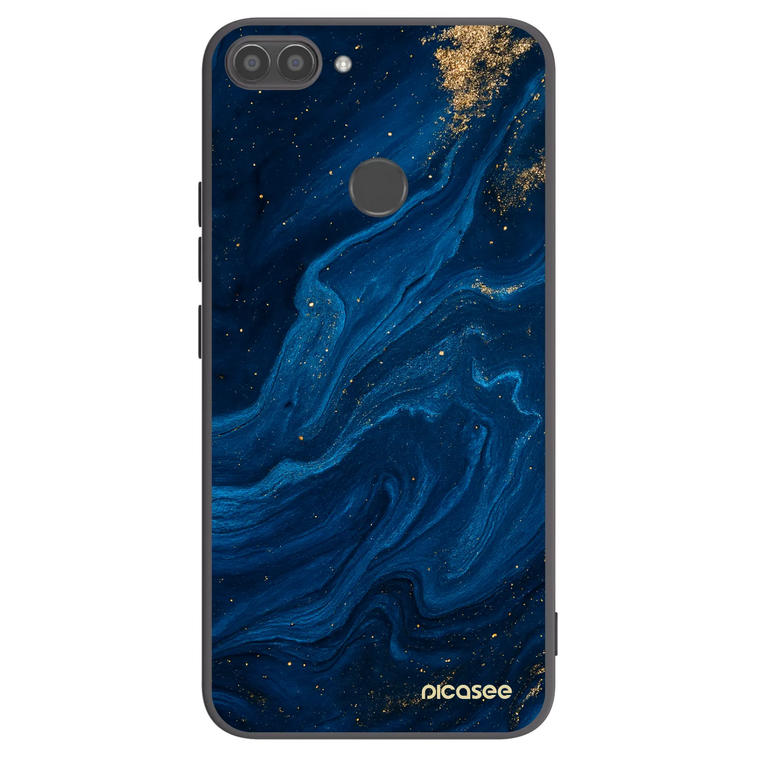 Picasee silikónový čierny obal pre Huawei P Smart - Blue