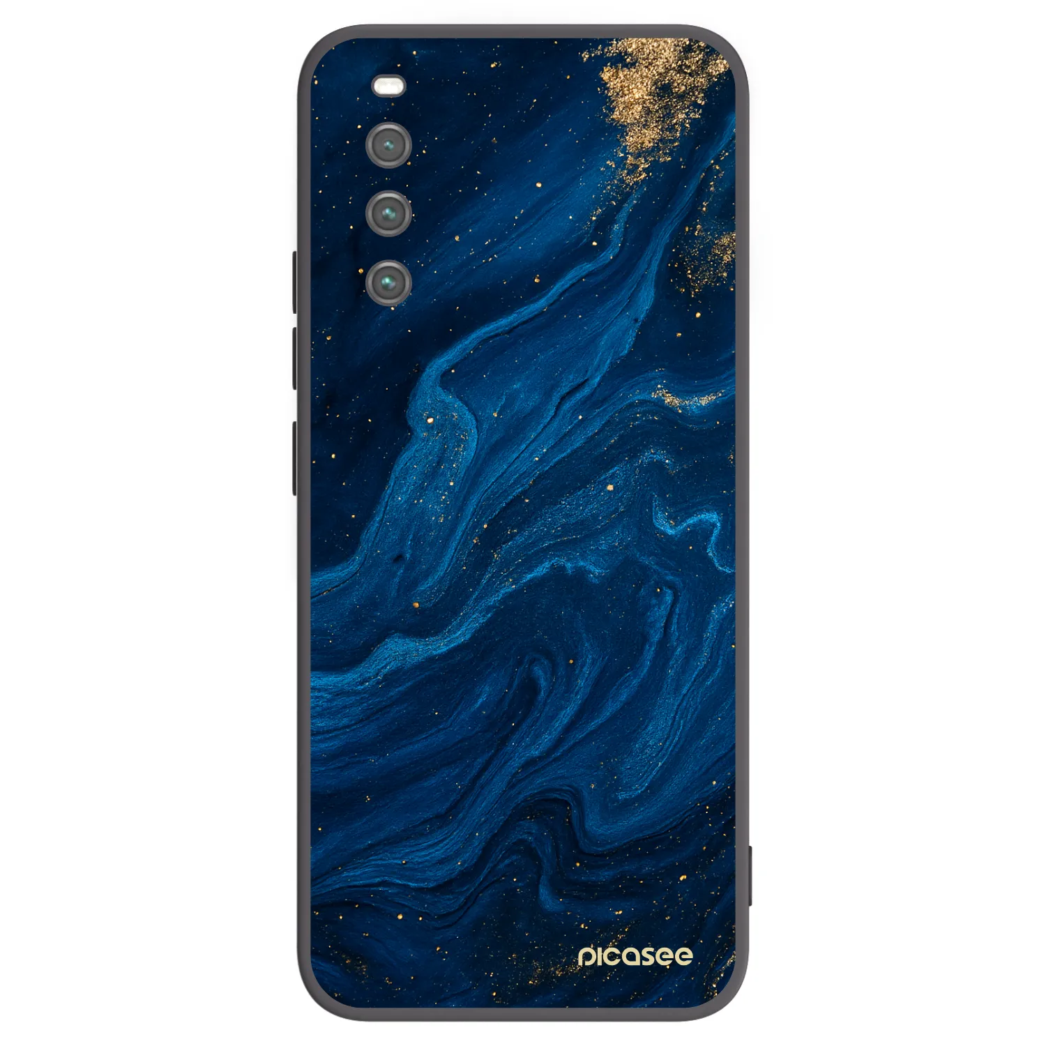 Picasee silikónový čierny obal pre Sony Xperia 10 IV 5G - Blue
