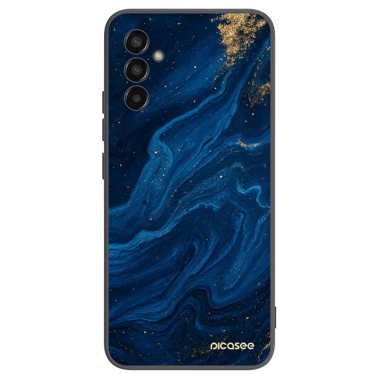 Picasee silikónový čierny obal pre Samsung Galaxy M13 M135F - Blue