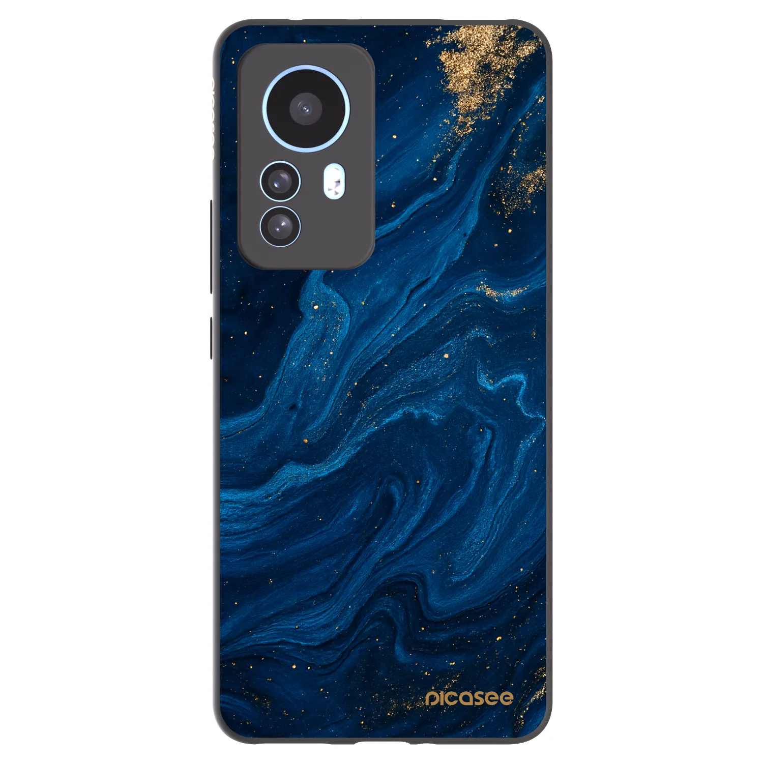 Picasee silikónový čierny obal pre Xiaomi 12T - Blue