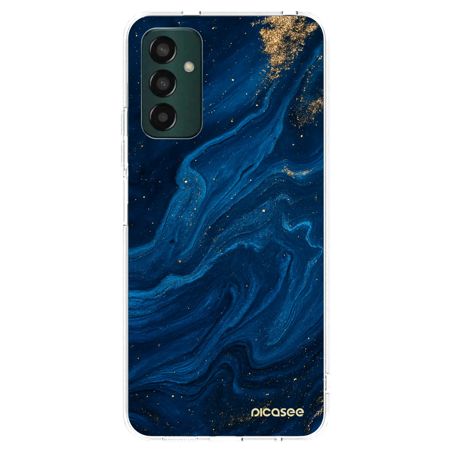 Picasee silikónový prehľadný obal pre Samsung Galaxy M23 5G - Blue