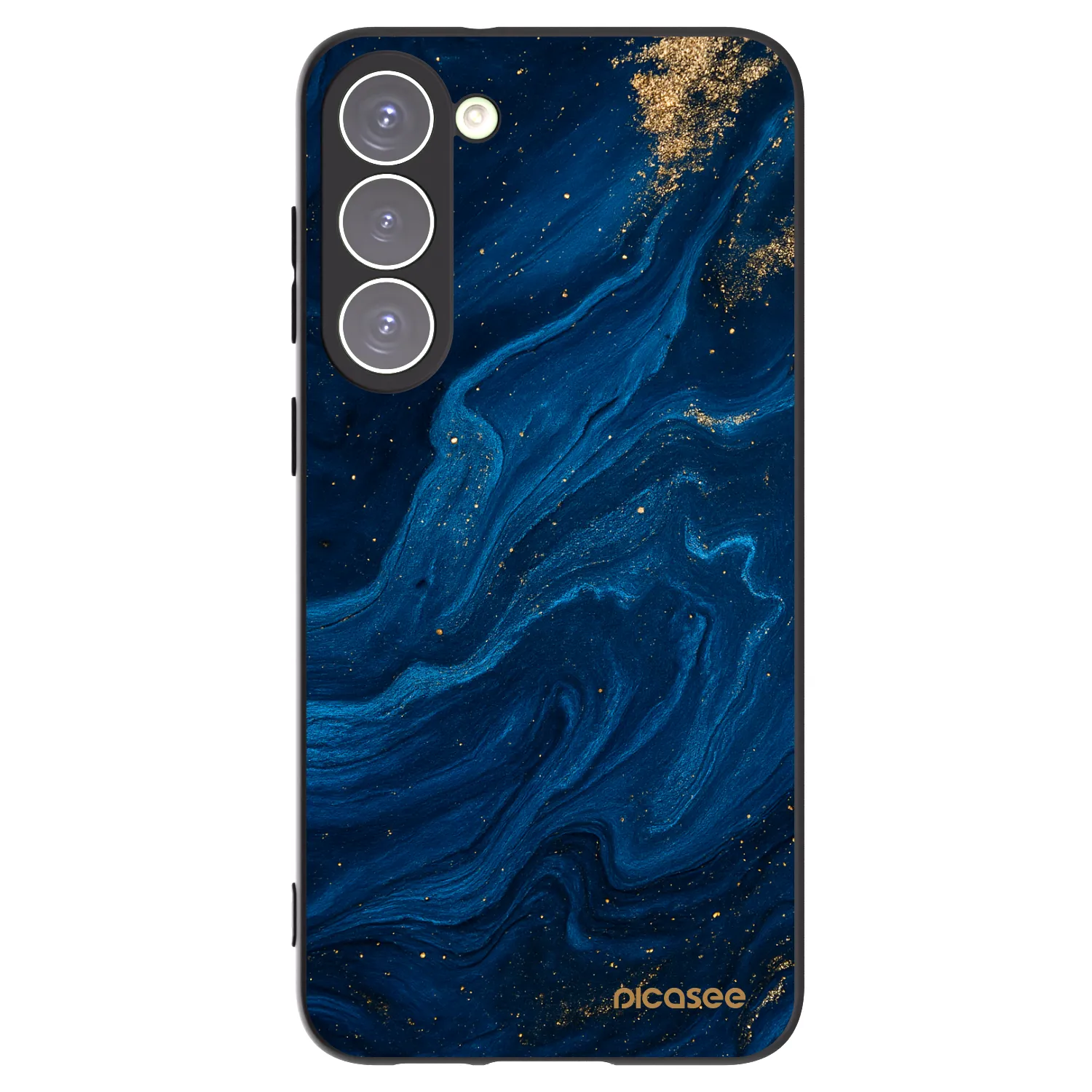 Picasee silikónový čierny obal pre Samsung Galaxy S23+ 5G - Blue