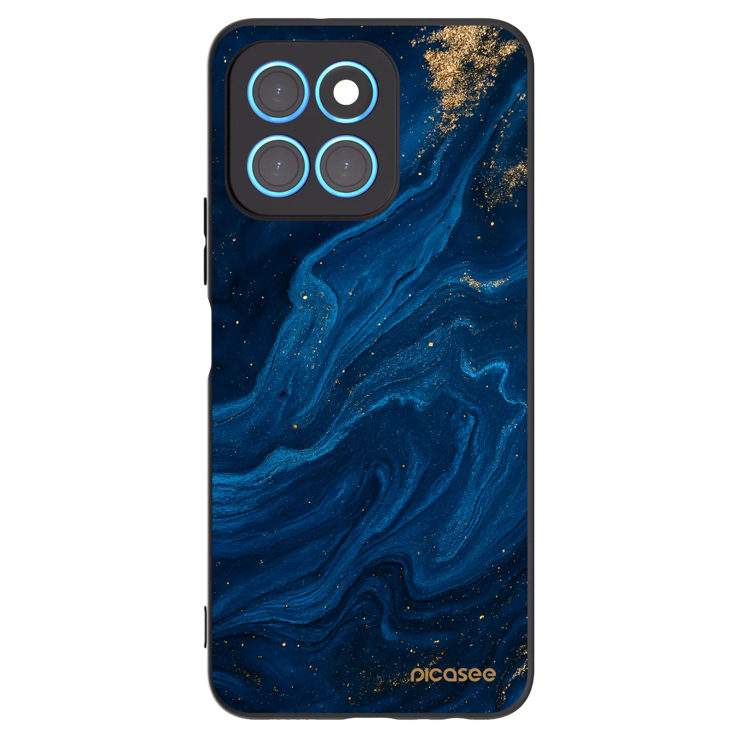 Picasee silikónový čierny obal pre Honor X8 5G - Blue