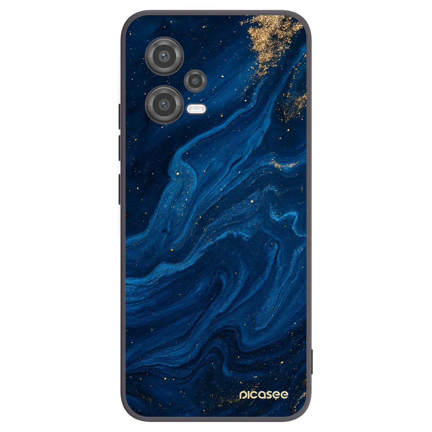 Picasee silikónový čierny obal pre Xiaomi Poco X5 - Blue