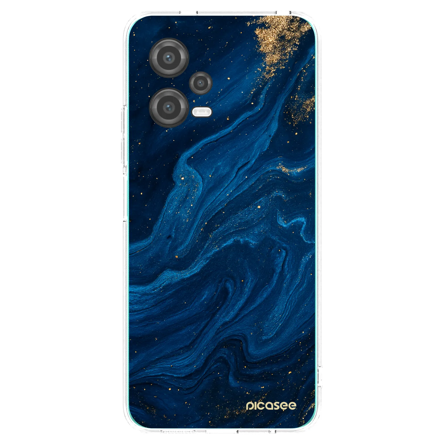 Picasee silikónový prehľadný obal pre Xiaomi Poco X5 - Blue