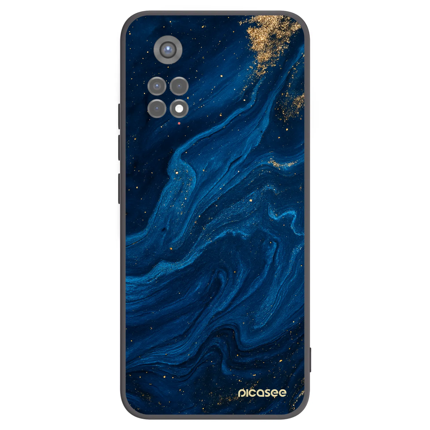 Picasee silikónový čierny obal pre Xiaomi Redmi Note 11S 5G - Blue
